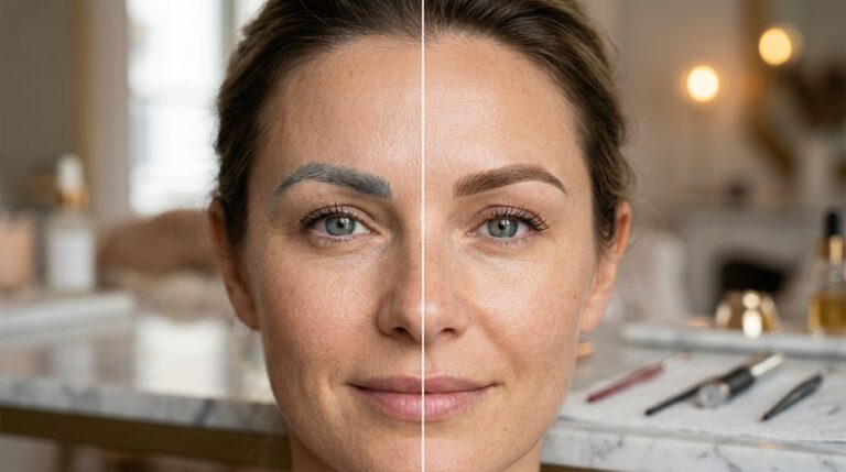 Trucco Permanente Sopracciglia Grigie